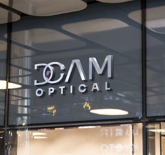 DCAM Optical storefront signage